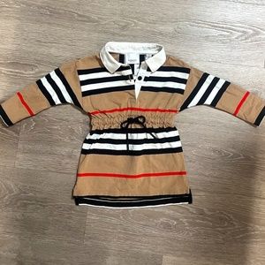 Adorable Burberry Collared Dress 18mo